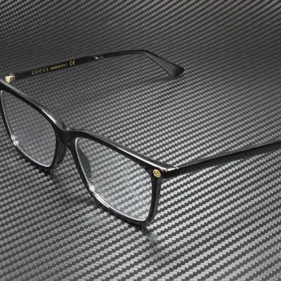 Gucci Black 54mm Eyeglasses - Picture 1 of 3